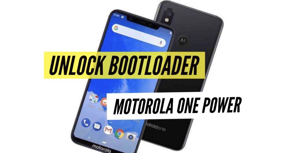 Unlock bootloader motorola one power oem unlock