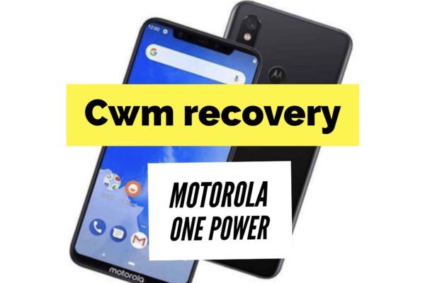 cwm recovery motorola one power