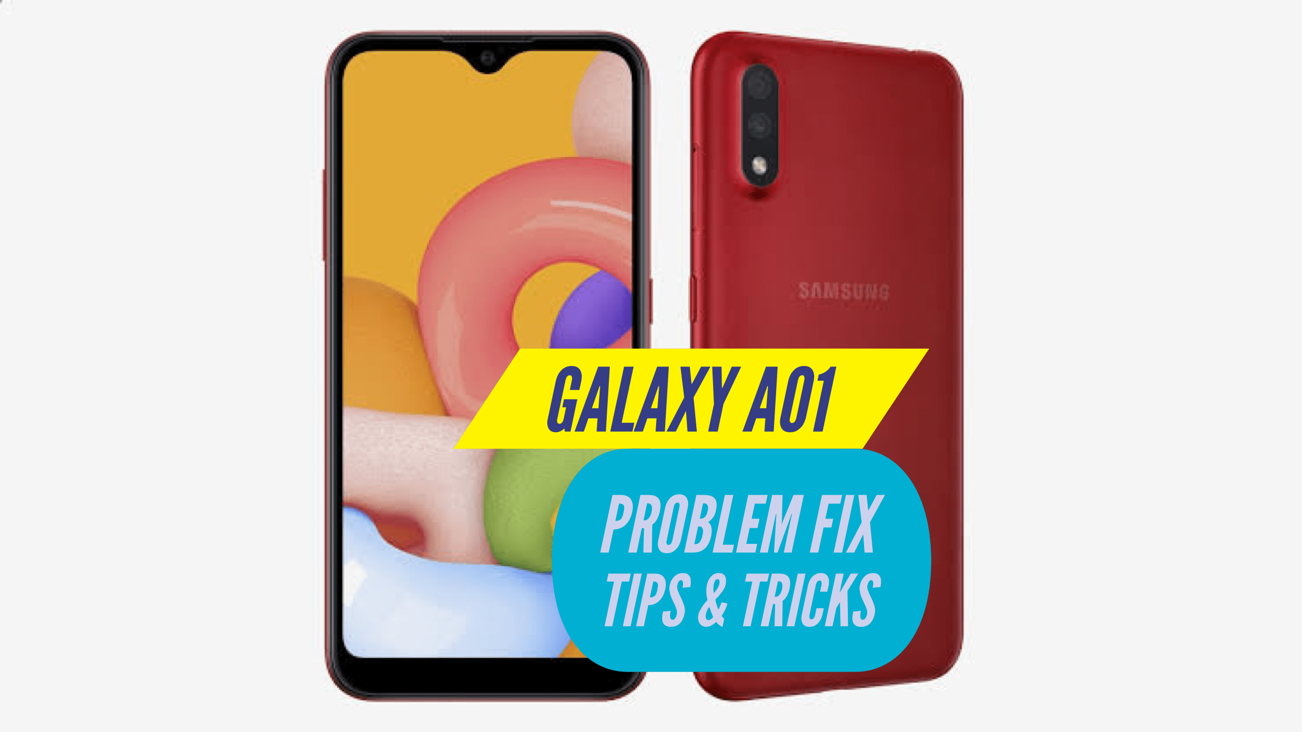 Samsung Galaxy A01 Problem Fix Issues Solution TIPS & TRICKS