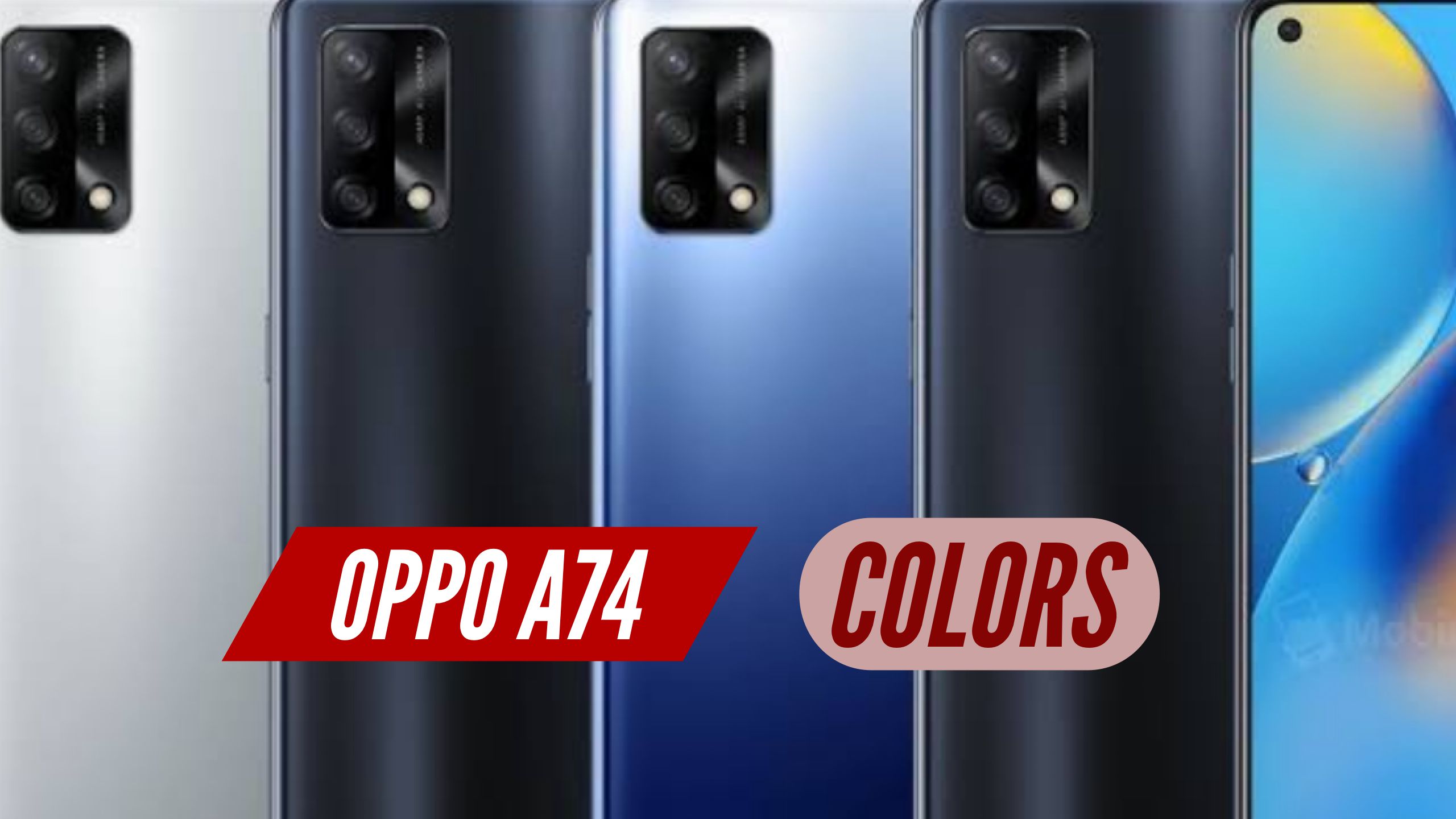 OPPO A74 Colors