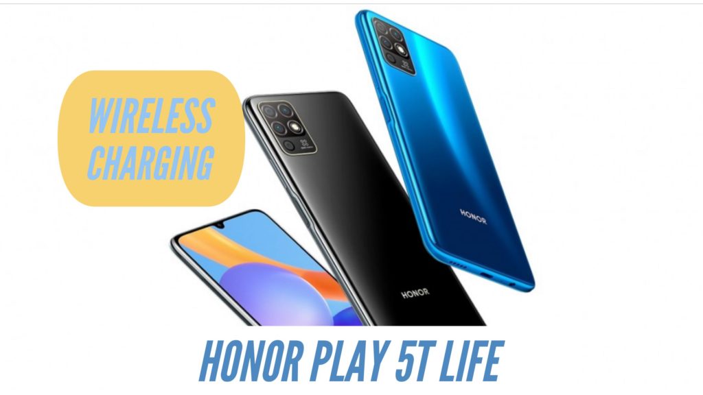 Honor Play 5T Life Wireless Charging