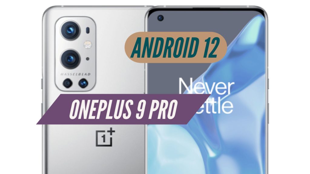 OnePlus 9 Pro Android 12 software udpate