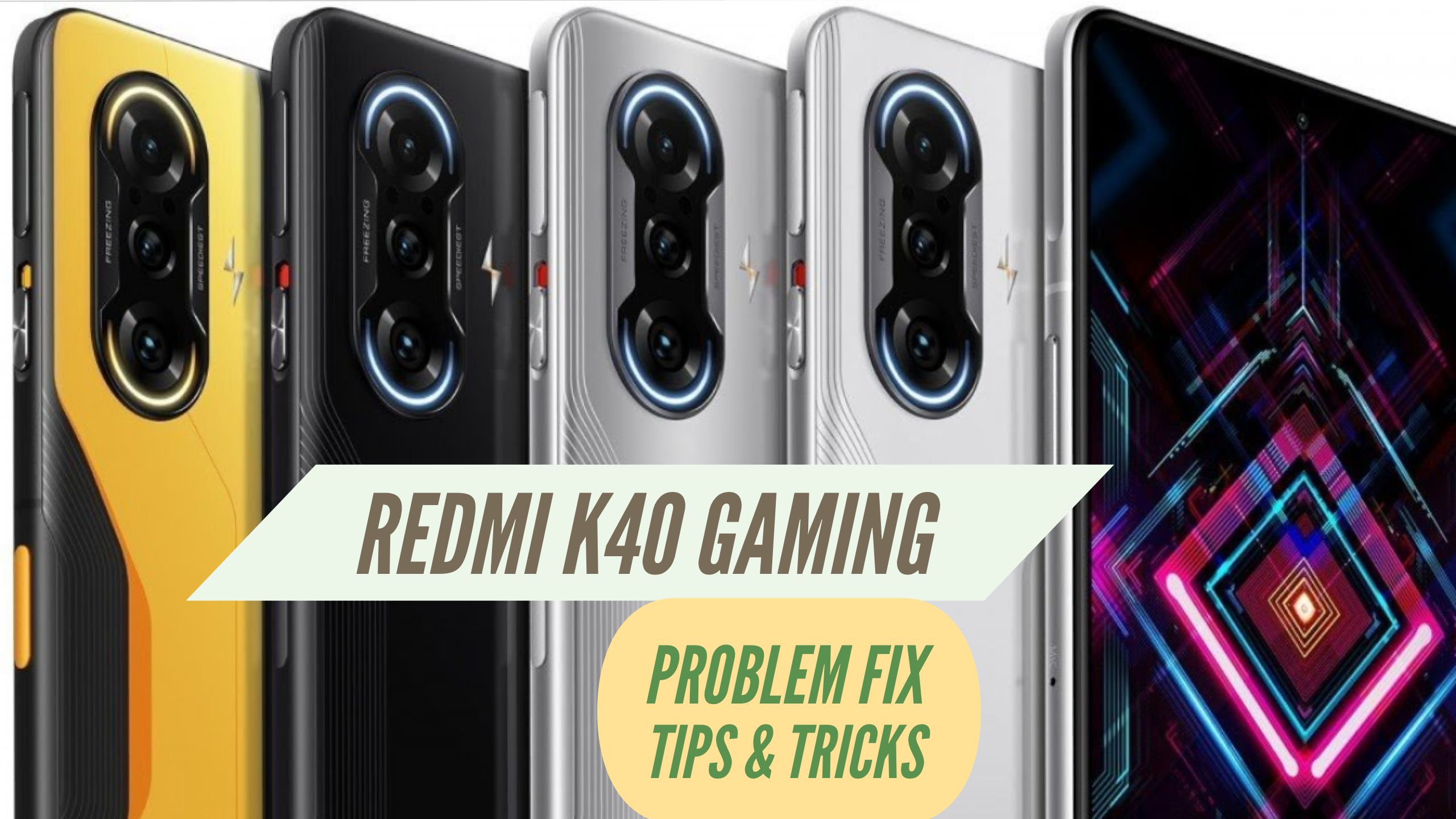 Redmi K40 Gaming Problem Fix Issues Solution TIPS & TRICKS