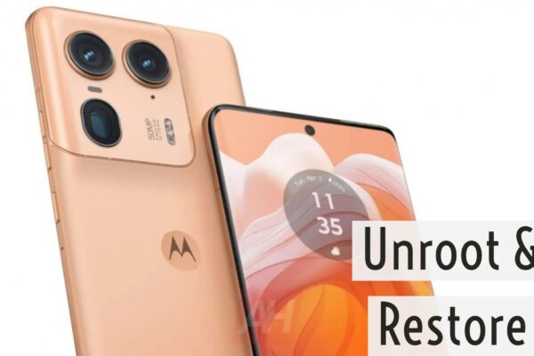 Motorola Edge 50 Ultra Unroot & Restore